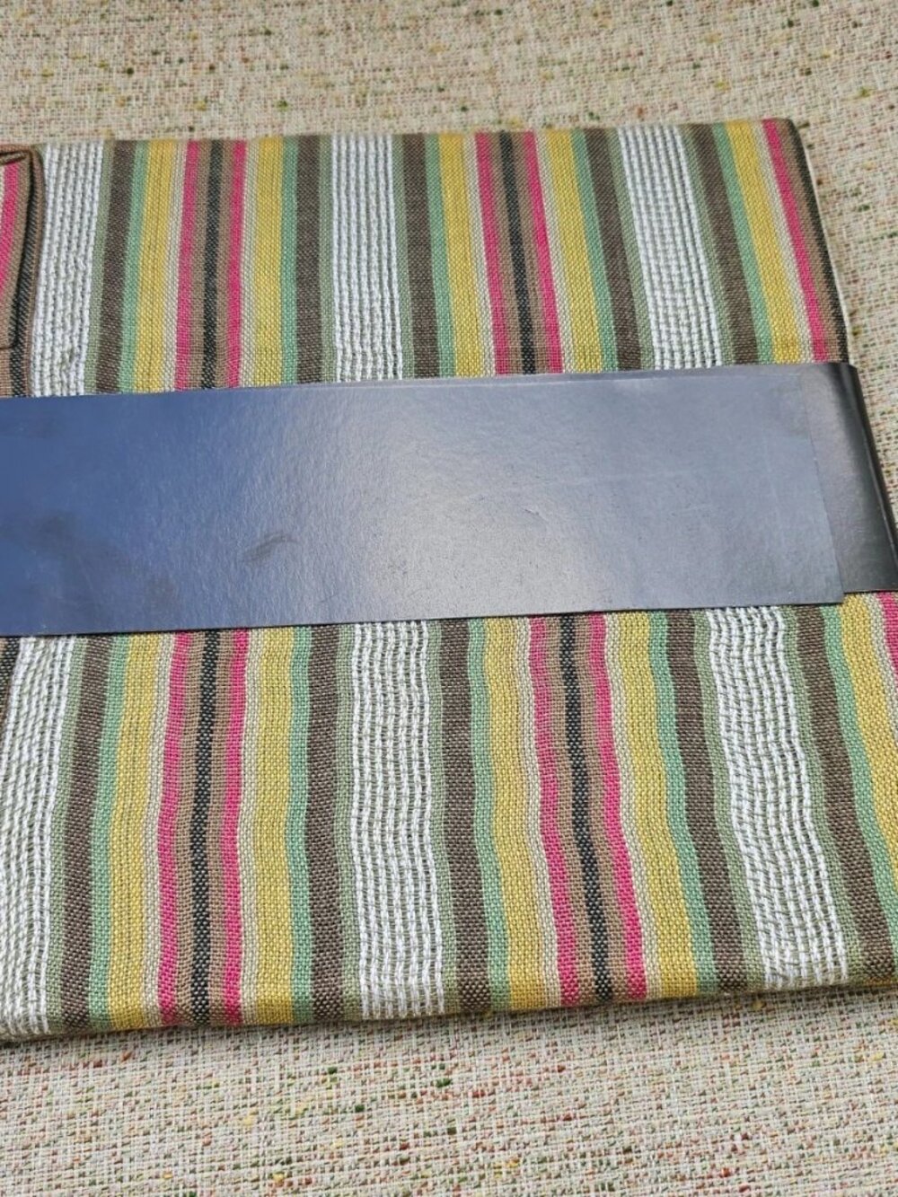 Wrapsody in Hues Scarf Multi Color Stripes Women Scarf NWT - Picture 5 of 10